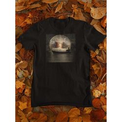 Black Pink Floyd Shirt - Vintage Rare Pink Floyd Moon Shirt - Pink Floyd T-shirt - Printed Retro Pink Floyd T-shirt - Co