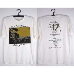 u2 smell the flowers tour 1992 t-shirt, u2 rock music band tour concert shirt, 90s rock band shirt, the flowers tour shi