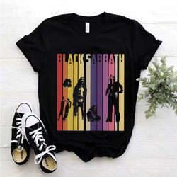 black sabbath heavy metal vintage t-shirt, black sabbath shirt gift, retro gift tee for you and your friends