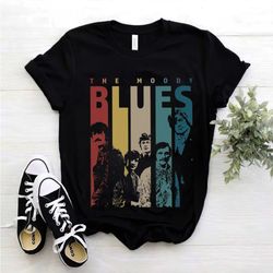 vintage retro the moody blues t-shirt, the moody blues gift, retro gift tee for you and your friends