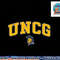 UNC Greensboro Spartans Arch Over Navy Officially Licensed png, sublimation copy.jpg