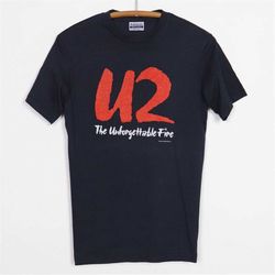 vintage 1985 u2 unforgettable fire shirt