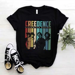 vintage retro creedence clearwater revival t-shirt, creedence clearwater revival shirt gift, retro gift tee for you and