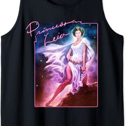 star wars painted princess leia tank top
