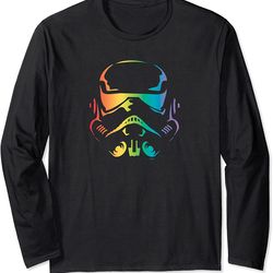 star wars pride stormtrooper helmet long sleeve