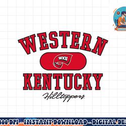 western kentucky hilltoppers varsity officially licensed  png, sublimation copy