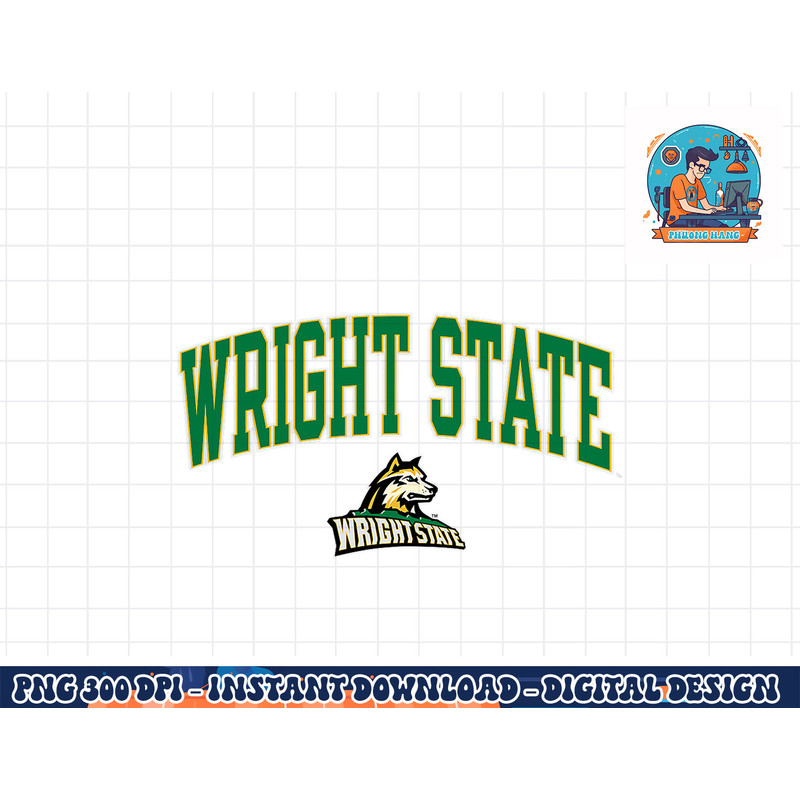 Wright State Raiders Arch Over Officially Licensed png, sublimation copy.jpg