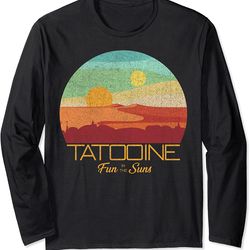 star wars tatooine postcard long sleeve