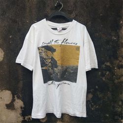 vintage u2 smell the flowers 1991 shirt t shirt the edge bono adam calyton larry mullen jr. alternative punk rock and ro