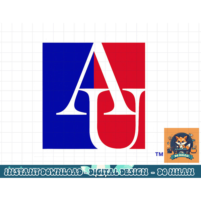 American University Eagles Icon Gray Officially Licensed T-Shirt copy.jpg