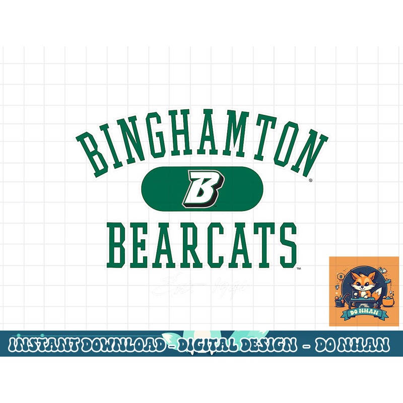 Binghamton Bearcats Varsity Logo Officially Licensed png, sublimation.jpg