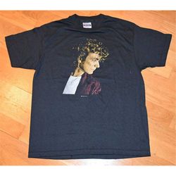 1985 robert plant vintage rare 80's tour concert rock band tee t-shirt mint (m/l) large vtg 1970's 1980's led zeppelin j