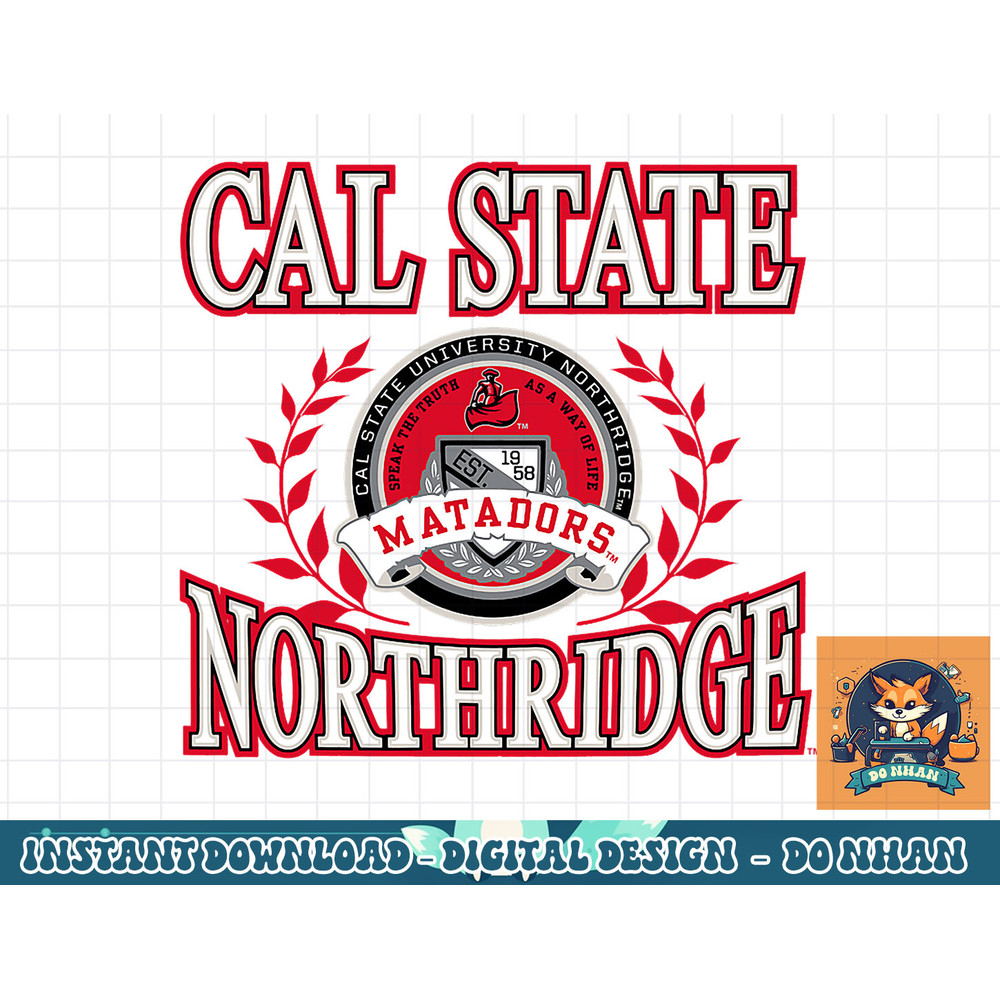 Cal State Northridge Matadors Victory Logo  png, sublimation.jpg