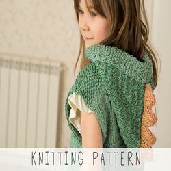 knitting pattern dragon hooded poncho x kids poncho knit pattern x squirrel poncho x knit dragon x crocodile knitting