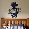 Gamer Sticker, Video Game, Computer Game, Game Play, Wall Sticker Vinyl Decal Mural Art Decor