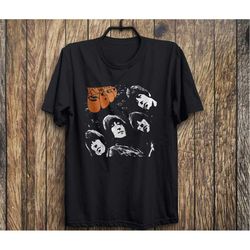 the beatles rubber soul graphic t-shirt