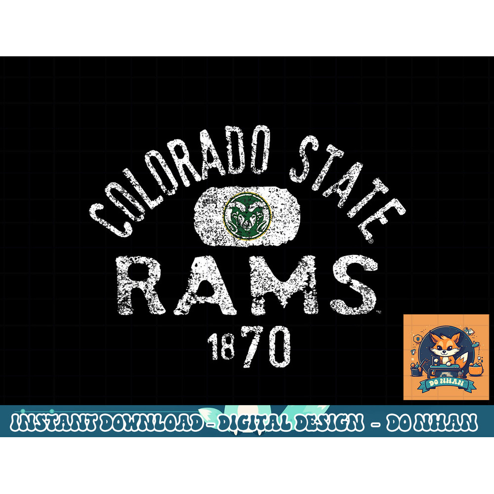Colorado State Rams 1870 Vintage png, sublimation.jpg