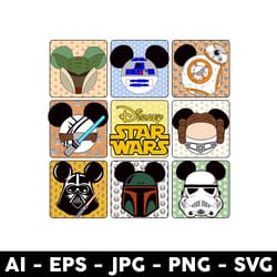 may the fourth be with you svg, baby yoda svg, star wars svg, star wars character svg, disney star wars svg, vintage svg