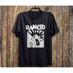 official merchandise, microphone, rancid t-shirt