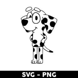 bluey chloe svg, chloe dog svg svg, chloe svg, bluey svg, bluey dog svg, cartoon svg - digital file