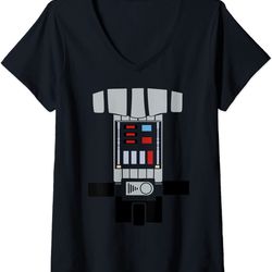 womens star wars darth vader halloween costume v-neck