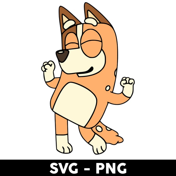 Dancing Mum Svg, Bluey Chilli Dad Svg, Dad Svg, Bluey Dad Sv | Inspire ...