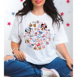 4TH Of July Magical Shirt| Disney Shirts|  Disney Shirts for Women| Magic Kingdom Shirt| Unisex Fit