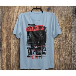 Sex Pistols Official Classic Photo Collage Graphic T-Shirt