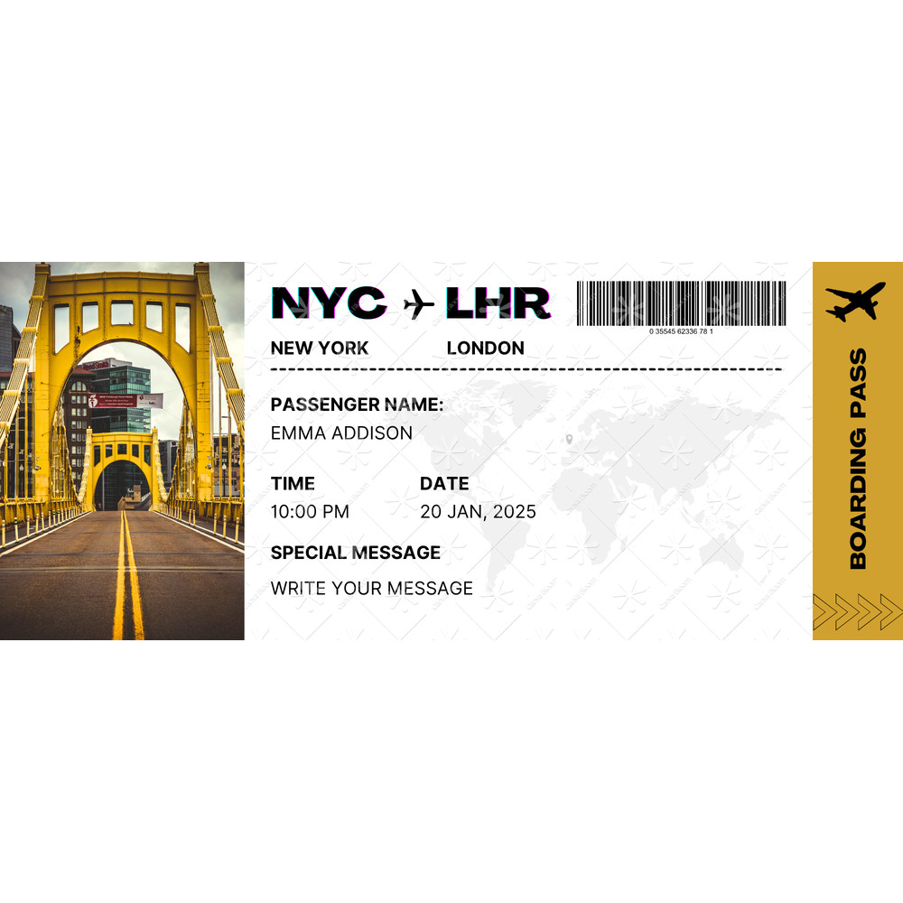 TravelBoardingPassTemplatepng