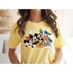 Mickey & Friends Fab 6 Shirt| Disney Shirts|  Disney Shirts for Women| Magic Kingdom Shirt| Unisex Fit