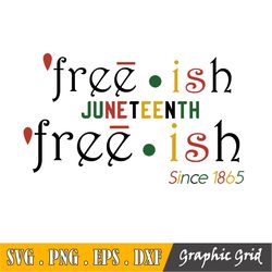 free ish juneteenth svg, since 1865, celebrate juneteenth 1865 svg, 1865 svg, black history svg, black power svg, june 1