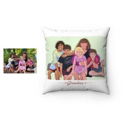 photo pillow, personalized photo throw pillow, custom pillows, name pillow, wedding photo pillow, memorial pillow , cust