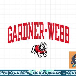 gardner-webb runnin  bulldogs arch over logo  png, sublimation