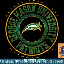 george mason patriots showtime white officially licensed  png, sublimation