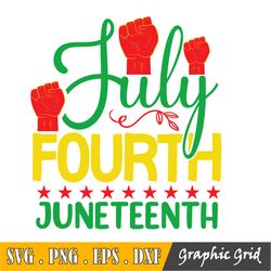 July Fourth Juneteenth Svg, Black Woman Gifts Svg, Since 1865 Svg, Digital Download Cut Files For Circut Sublimation
