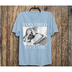 marilyn monroe too tired graphic t-shirt