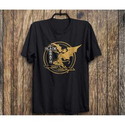 black sabbath official world tour 77 white, yellow t-shirt