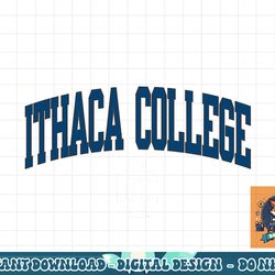 ithaca bombers arch over logo officially licensed  png, sublimation