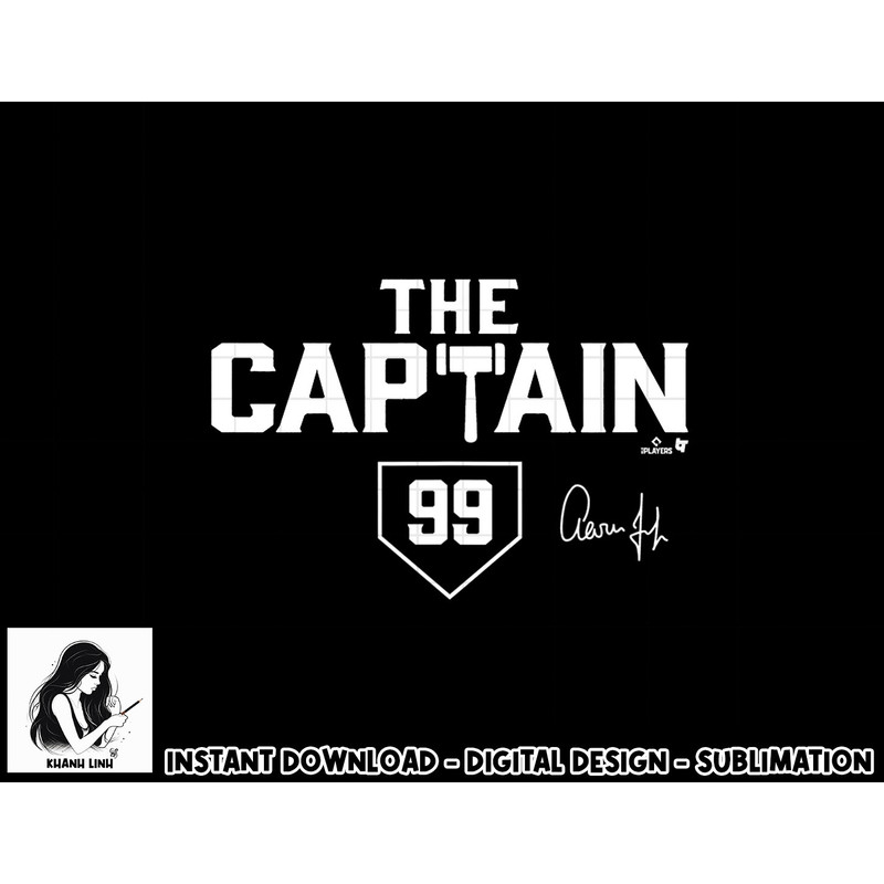 Aaron Judge - The Captain - New York Baseball png, sublimation.jpg