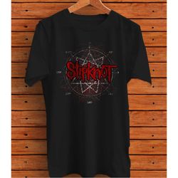 slipknot scribble star logo graphic t-shirt