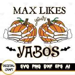 max likes your yabos halloween digital pngsub
