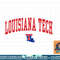 Louisiana Tech Bulldogs Arch Over Blue Officially Licensed png, sublimation.jpg