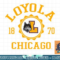 loyola chicago ramblers stamp officially licensed  png, sublimation