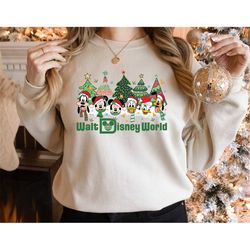 Walt Disney World Fab 6 Holiday Sweatshirt | Disney Christmas Sweatshirt | Unisex Fit