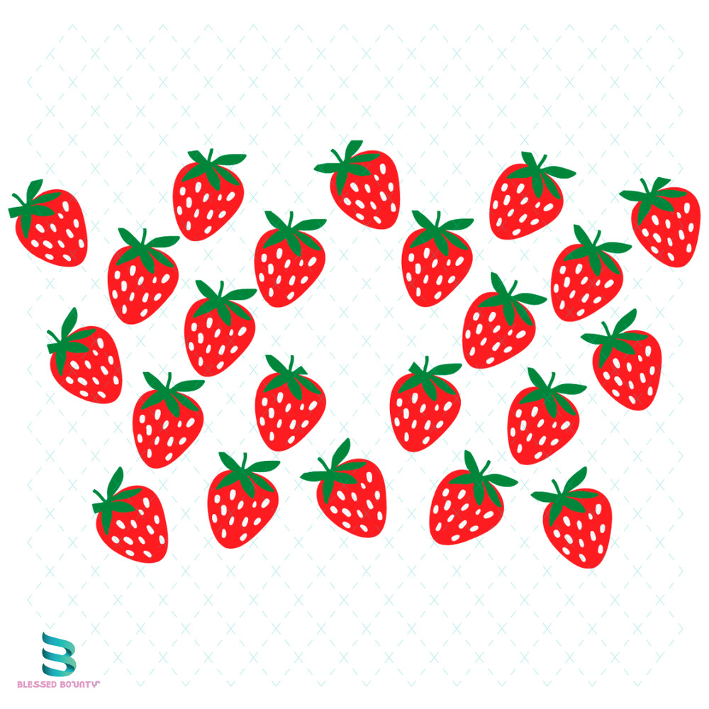 Strawberries-Starbucks-Full-Wrap-Svg-TD1312021.png