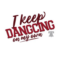 philadelphia i keep dancing on my own champs svg