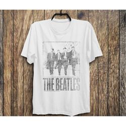 the beatles vintage portrait graphic t-shirt