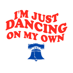philly dancing on my own liberty bell svg