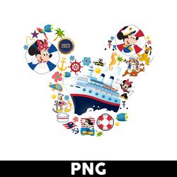 Disney Cruise 2023 Png, Disney Cruise Png, Mickey And Minne Mouse Png, Disney Png - Digital File