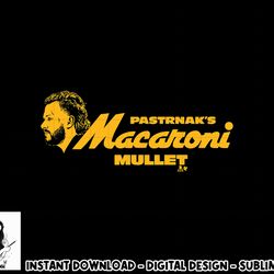 david pastrnak - macaroni mullet - boston hockey png, sublimation